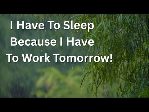 Spring Rain 1 - Ambient Deep Sleep Rain Music - Sleeping Seasonal Music