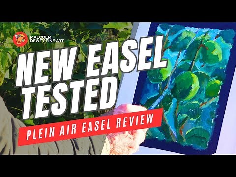 Tested: New Portable Easel for Plein Air Painting | KraftGeek Inspire Review & Demo
