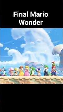 Final Super Mario Wonder World [ Longplay 任天堂のビデオゲーム ] Gameplay ( Video Juego ) Nintendo Switch