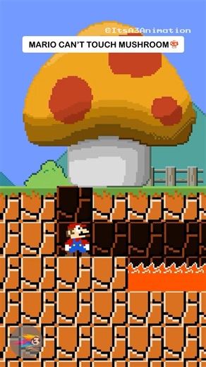 Mario CAN’T Touch Mushrooms! 🍄