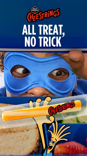 Cheestrings are high in protein & a source of calcium, making them frightfully fun and wickedly nutritious. | Black Diamond