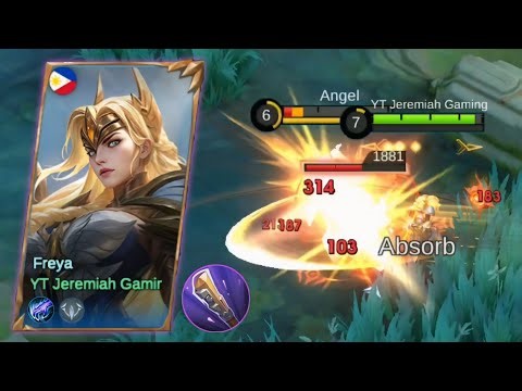 REVAMP FREYA META IN JUNGLE LANE??? ( MUST WATCH ) FREYA BEST BUILD 2025 - MLBB