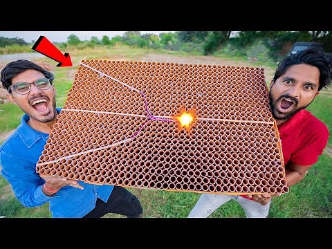 We Tested Biggest Sky Shot in India🔥 | ₹86,000 का पटाखा- 1000 Shots