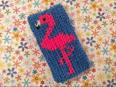 Rainbow Loom Nederlands, Flamingo Mural, easy