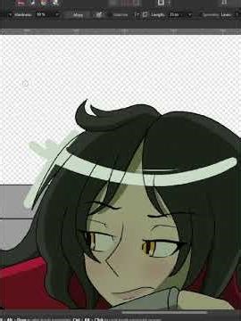 Obscured Titan's Speed Draw: Sky and Velvet - Short Version #VelvetCrowe #SpeedPaint #YouTubeShort