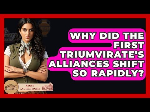 Why Did The First Triumvirate's Alliances Shift So Rapidly? - All About Rome