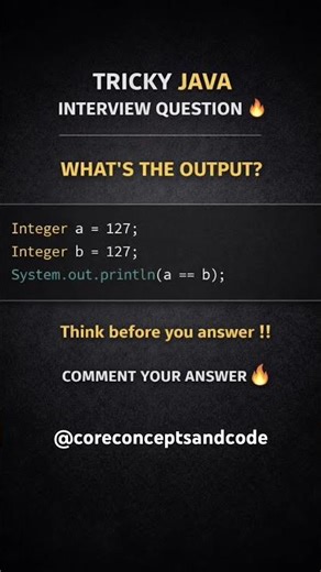 Only 1% Get This Right 🔥 Tricky java interview question!!!