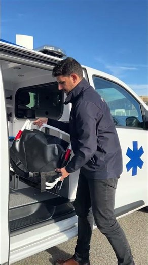 🚑 Découvrez notre nouvelle ambulance aménagée sur Toyota Proace.
