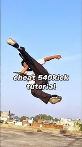 8 steps to unlock this cheat 540kick taekwondo #taekwando #540kick #martialarts #tricking
