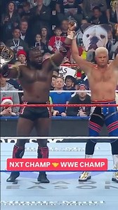 Oba Femi had a great match with Cody Rhodes tonight. Respect earned. 🤝 #SNME