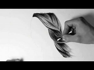 Wie zeichne ich Haare / how to draw hair - Tutorial (german narrated)
