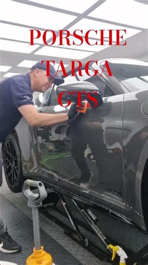 Porsche Targa GTS — Door PPF Install (Satisfying Protection Film Wrapping)