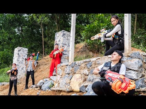 Nerf Guns War : Strong Warriors SEAL TEAM Nerf Guns Battle BIG Boss Crazy The Ardour Heir