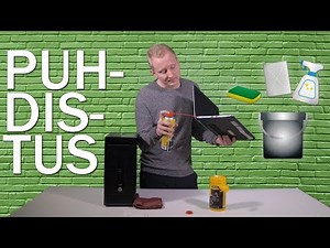 Näin pidät tietokoneen PUHTAANA