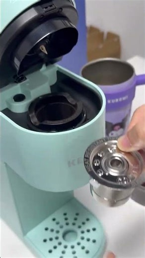 If you use a Keurig one prong coffee machine, you NEED these reusable K-cups. #keurig #amzonmustbuy