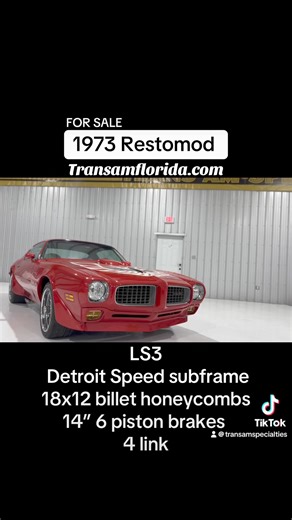 9.4K views · 225 reactions | These are the new billet honeycombs, you can order calling 1.305.412.5000 Or email sales@classicta.com The car is also for sale! | Trans Am Specialties of Florida | Facebook