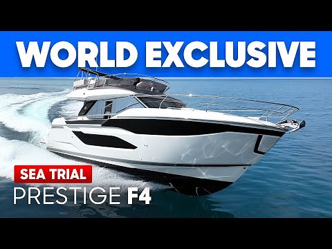 Testing the New 50ft Flybridge King? Meet the Prestige F4