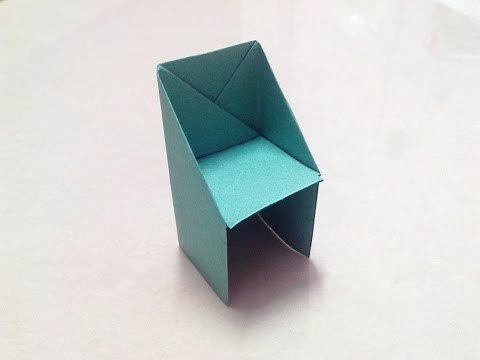How to Make an Origami Chair