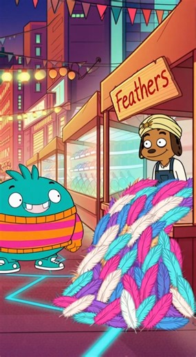 Ominom 4 #youtubeshorts #animation #ominom #shorts #funny #feather #shortvideo