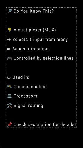 Day 9 digital electronics multiplexer