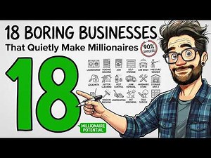 18 BORING Businesses That Quietly Make Millionaires (90% Success Rate)