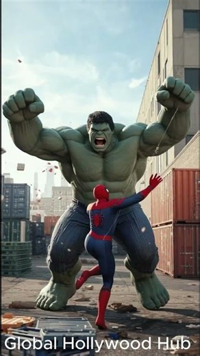 Hulk Smash: Epic Hulk vs Spider-Man Fight Scene | Action Movie-Style Script