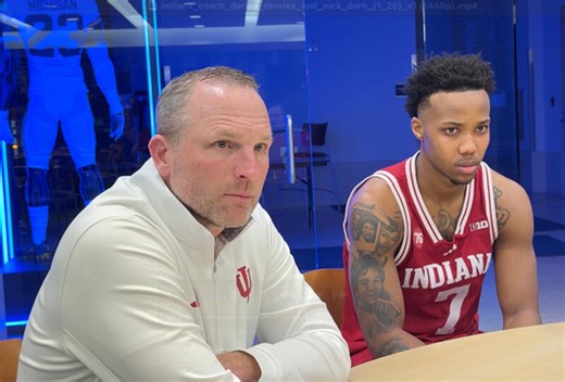 Video: Darian DeVries, Nick Dorn react to loss at Michigan