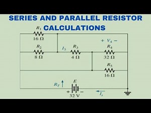 SOLVED PROBLEMS ON SERIES AND PARALLEL RESISTORS (SOLVED EXAMPLES) #knust #electricalengineering