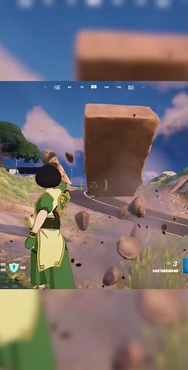 Bending in MINECRAFT VS Bending in FORTNITE #minecraft