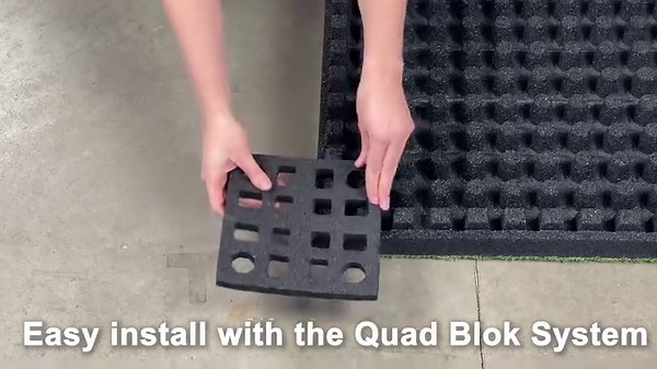 💥RageTurf dBTile with Quad Blok💥 These gym tiles work great for footwork drills and other functional training. It reduces the shock and sound from weights being dropped on the surface, making it a great option where sound absorption is necessary. 👉Visit Greatmats.com to find all Gym Flooring options! #homegym #gym #gymlife #gymmotivation #gymequipment #basementgym #gymflooring #gymmats #weightlifting #powerlifting #powerliftingmats #powerliftingathome #fitnessequipment #gymtime #flooringexper