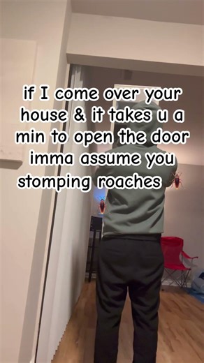 Stomping out roaches 🪳 lol #shorts #trending #viral