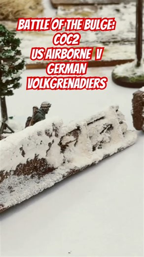 Battle of the Bulge, US Airborne v German Volksgrenadiers Chain of Command #toofatlardies #ww2