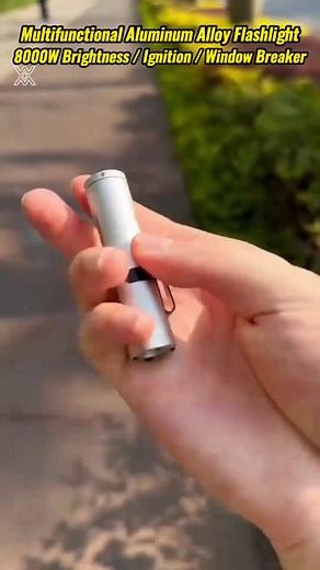 🔦✨Tired of bulky, weak flashlights? 😫 This Aluminum Alloy Mini Flashlight​ packs extreme brightness, rugged durability, and hands-free convenience into a tiny design—perfect for adventures, emergencies, and everyday use! 🚀🌙 ✅ SUPER BRIGHT & MULTI-MODE: Up to 1300 lumens​ 🌟 with 5–8 adjustable modes (high/medium/low/strobe/SOS)—light any scene! ⚡🔄 ✅ ALUMINUM ALLOY ARMOR: Aerospace-grade metal body—shockproof, waterproof (IP68 rated), and built to survive drops! 💪🌧️ ✅ MAGNETIC & CLIP-ON: S