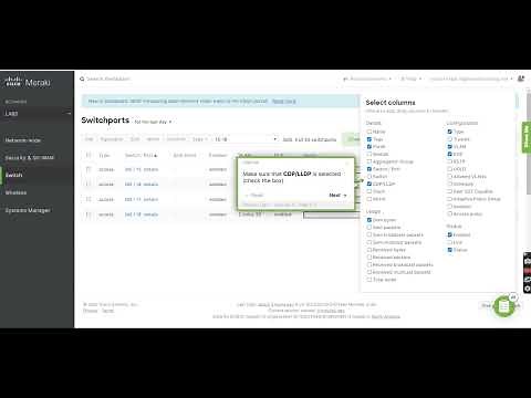 Configure L2 Vlan in Meraki Switches