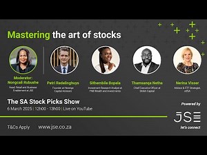 SA Stock Picks, Powered by JSE Session 19 | 6 March 2025 | 12:00 - 13:00
