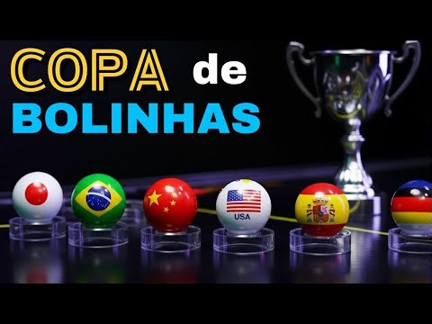 COPA do MUNDO de BOLINHAS de GUDE com PAÍSES LIVE #44