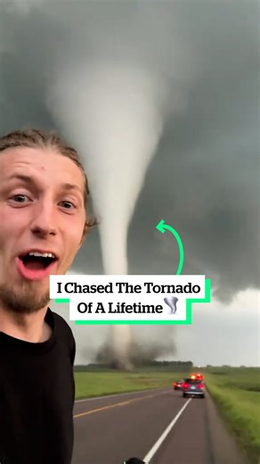 Storm chasing isn't for the faint hearted 😳🌪️ | VT