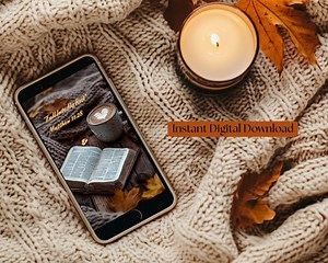 Fall Scripture Phone Wallpapers (5 Pack) - Christian Lock Screens (digital Download) - Etsy