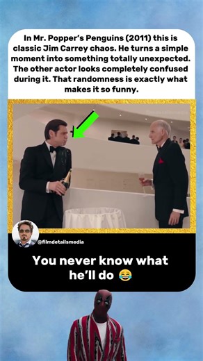 Mr. Popper’s Penguins (2011) Jim Carrey Went Off Script 😂