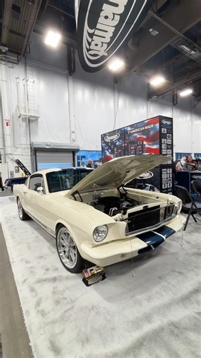 The '65 "Studio Concept" Mustang, originally designed by Peter Brock and brought to life by Restomod Vette, is timeless beauty on four wheels. 🔥 Tasked with designing a Mustang that fit the SCCA's definition of "racecar," Brock worked with Carroll Shelby to make the car a two-seater fastback. While this specific model never saw large-scale production at Ford, Brock's design laid down the foundations for Ford's entry into the racing world and the Mustangs that would follow. #Dynamat was thrilled