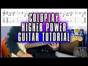 How to play Coldplay - Higher Power Guitar Tutorial Lesson