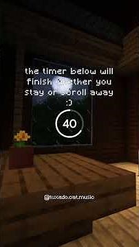 your xp bar is glowing with calm energy
