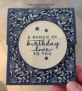 Gift Card Holder Video - Kim Plays with Paper