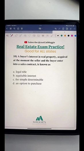 Real Estate Exam Practice Questions for Success