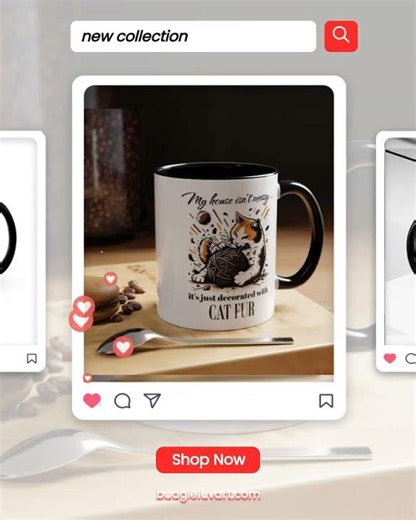 Funny Cat Coffee Mug: Gift for Cat Lovers