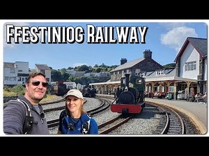 Ffestiniog HERITAGE RAILWAY. The Abandoned Slate Quarry Line, North Wales.