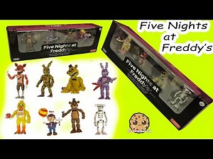 Five Nights A Freddy's Set 2 Two Funko Vinyl Freddy, Bonnie, Spring trap, Balloon Boy Game Box Set