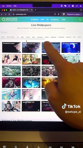 Powerful websites you should know (part 588) find thousands of 4K live wallpapers #wallpaper #livewallpaper #4kwallpaper