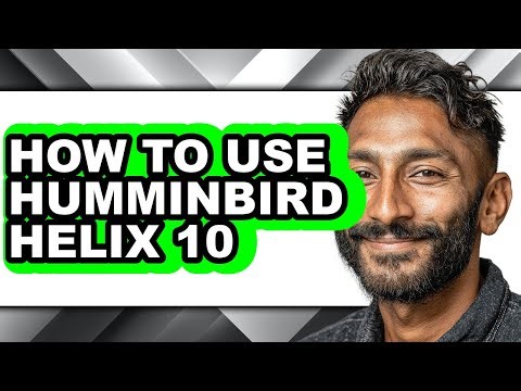 How to Use Humminbird Helix 10 - Step by Step