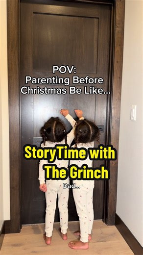#parents 20 minutes of the Grinch (a very entertaining Grinch, may I add)😂 reading “How the Grinch Stole #christmas ” It’s well done. It’s festive. It’s free. It gave us some time to wrap presents.🎄👏🏾 #dadsoftiktok #grinch #humor